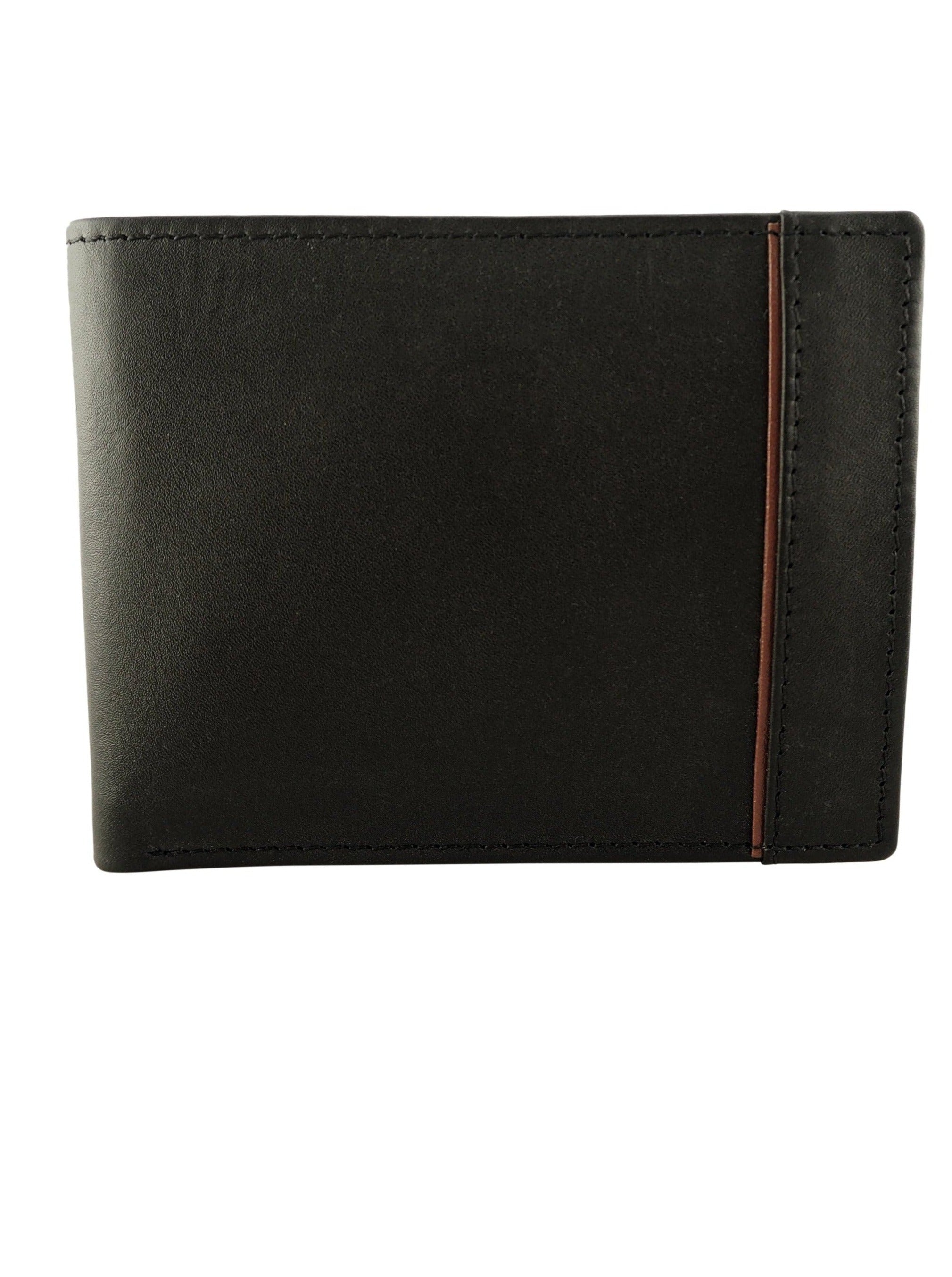Patrick Men's Wallet | Black-Handbags, Wallets & Cases-CadelleLeather