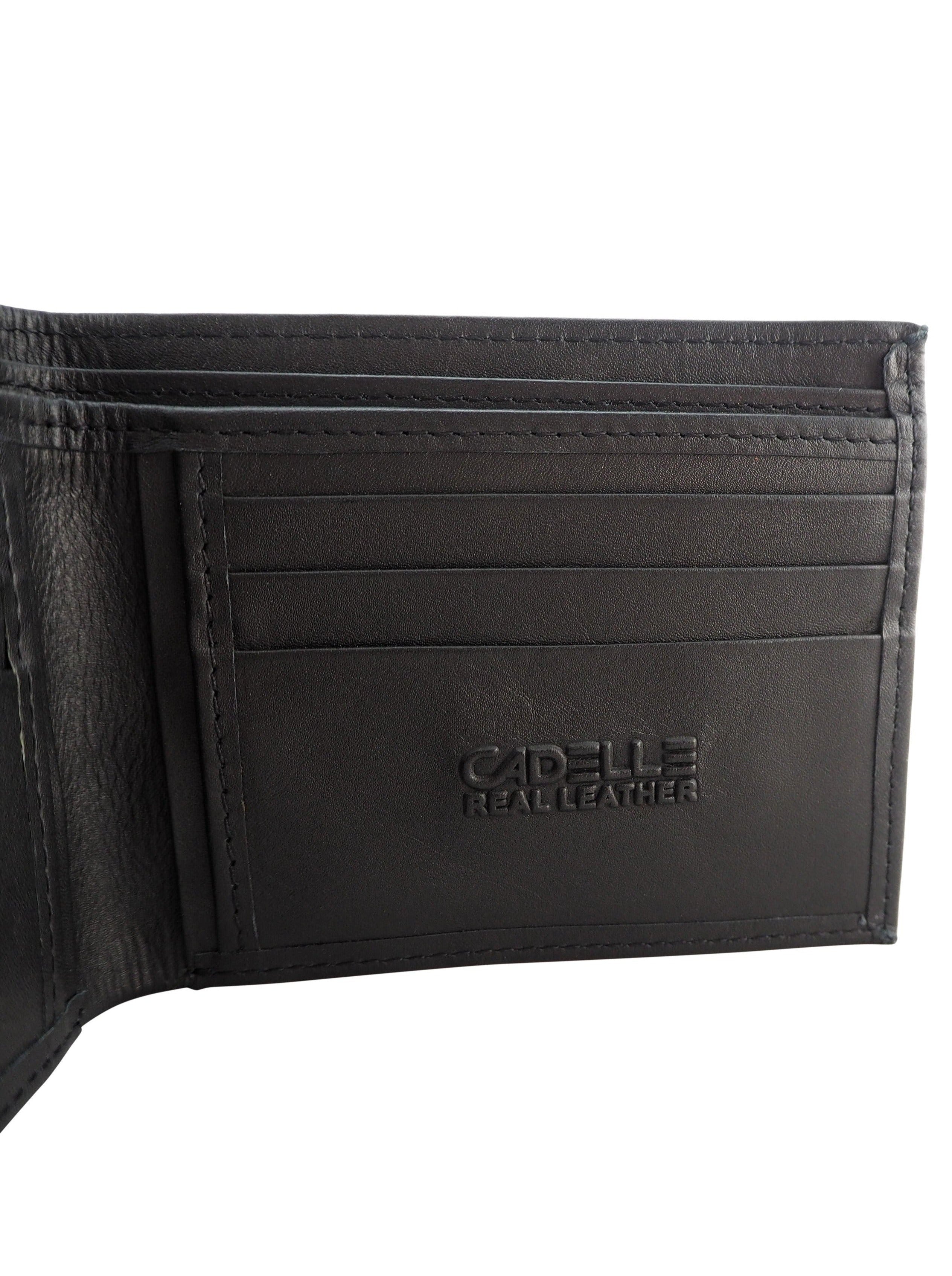 Patrick Men's Wallet | Black-Handbags, Wallets & Cases-CadelleLeather