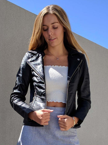 Leather Jacket Mackenzie Black Picture 2 Regular from Cadelle Leather