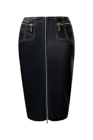 Addison Skirt | Black-CadelleLeather