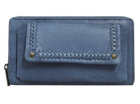 Leather Wallet Tabitha Denim Blue Picture 1 regular from Cadelle Leather