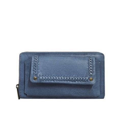 Leather Wallet Tabitha Denim Blue Picture 1 regular from Cadelle Leather