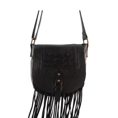 Leather Bag Sky Fringe Crossbody Fuchsia Picture 10 regular from Cadelle Leather