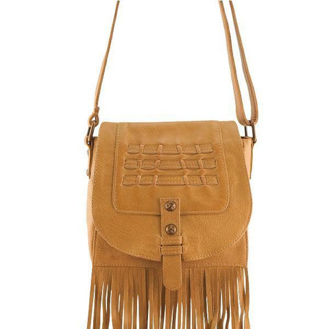Leather Bag Sky Fringe Crossbody Fuchsia Picture 11 regular from Cadelle Leather