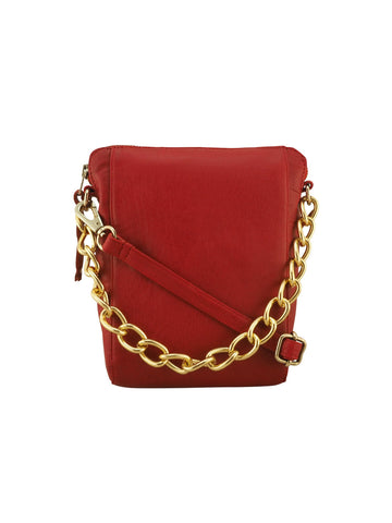 Cate Crossbody | Red-CadelleLeather
