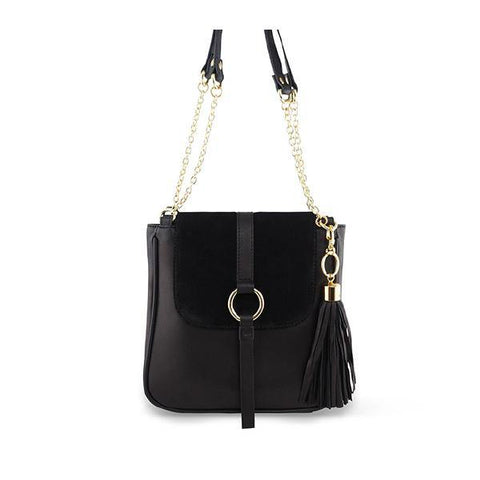 Leather Bag MONK Jordan Messenger Suede/Camel Picture 9 Regular from Cadelle Leather