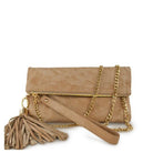 Leather Clutch MONK August Tan/Suede Picture 7 Regular from Cadelle Leather