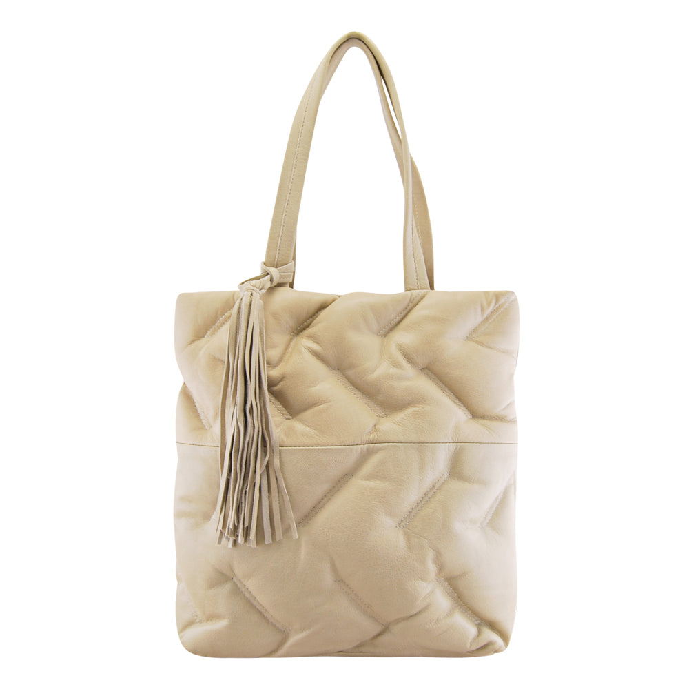 Coco Padded Tote | Misty Rose-CadelleLeather