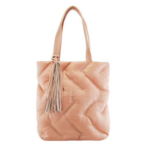 Coco Padded Tote | Misty Rose-CadelleLeather
