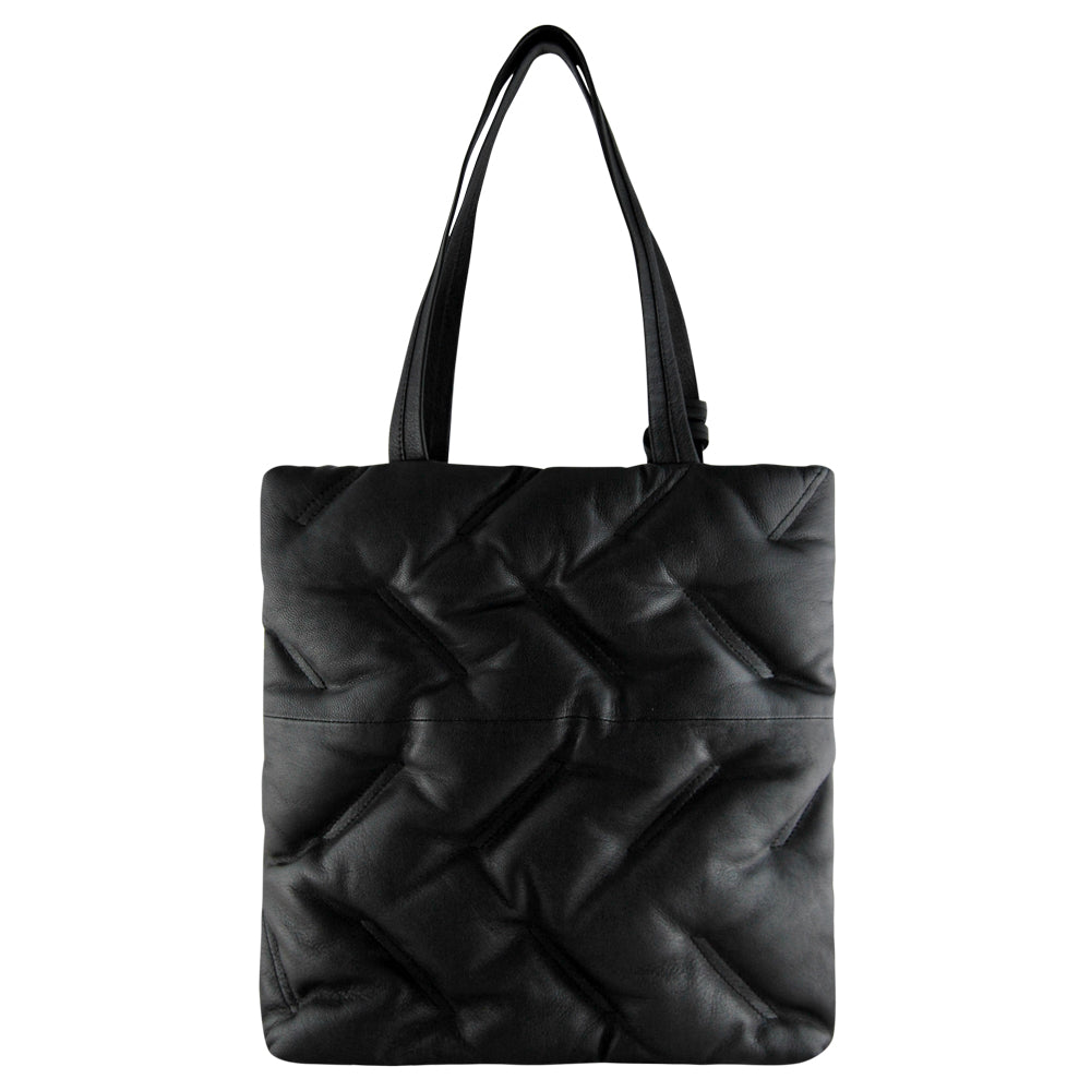 Coco Padded Tote | Black-CadelleLeather
