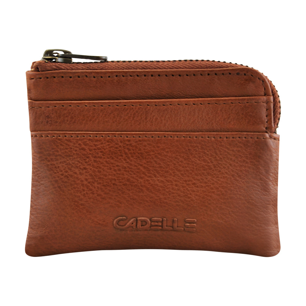 Leather Wallet Jack Coin and Card Pouch Tan Picture 1 Regular from Cadelle Leather