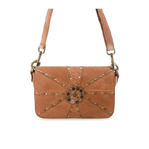 Leather Handbag Delfina Crossbody Bag Camel Picture 7 regular from Cadelle Leather