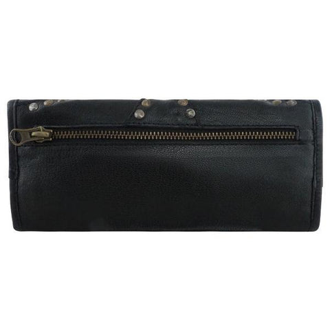 Leather Wallet Elly Stud Wallet Black Picture 6 regular from Cadelle Leather