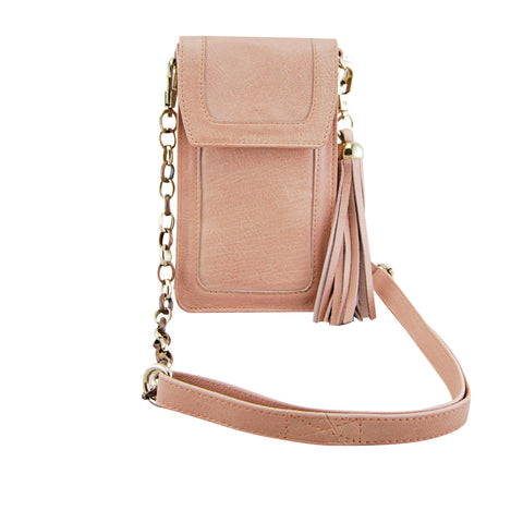 Eva Phone Bag | Misty Rose-CadelleLeather