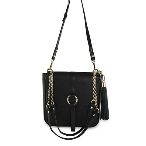 Leather Bag MONK Jordan Messenger Black Picture 3 Regular from Cadelle Leather