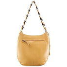 Leather Hobo Bag Kenzie Camel/White/Chocolate Picture 5 regular from Cadelle Leather
