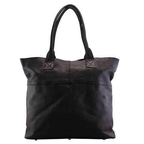 Leather Laptop Bag MONK Lisette Black Picture 5 Regular from Cadelle Leather