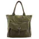 Leather Laptop Bag MONK Lisette Olive Picture 3 Regular from Cadelle Leather