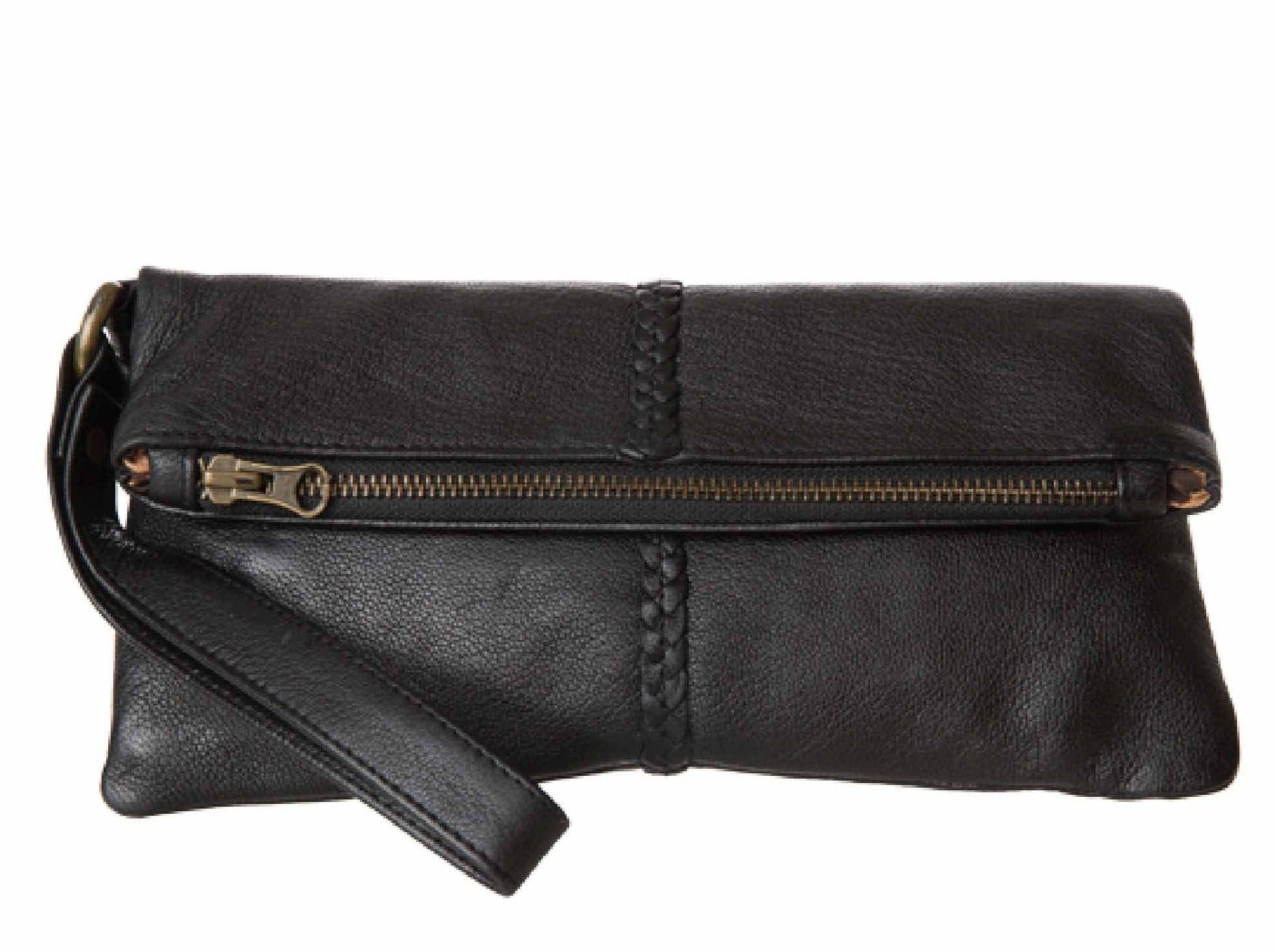 Leather Wallet Luna Clutch Black Picture 1 Regular from Cadelle Leather