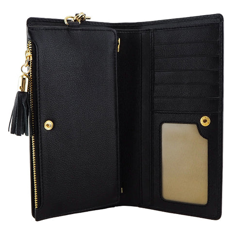 Leather Wallet MONK Sofie Black Picture 7 Regular from Cadelle Leather