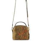 Leather Bag MONK Miami Orange/Brown Python Picture 7 Regular from Cadelle Leather
