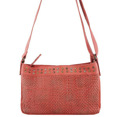 Leather Handbag Celeste Crossbody Bag Orange Picture 4 Regular From Cadelle Leather