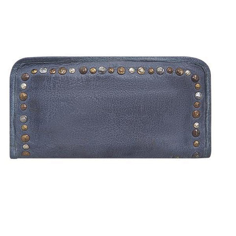 Leather Wristlet Arabian stud wristlet Denim picture 3 regular from Cadelle Leather
