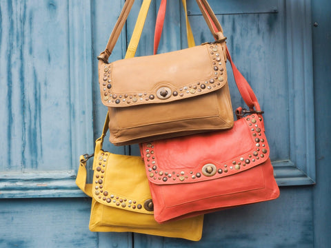 Leather Crossbody Bag Jenni Camel Picture 3 regular from Cadelle Leather
