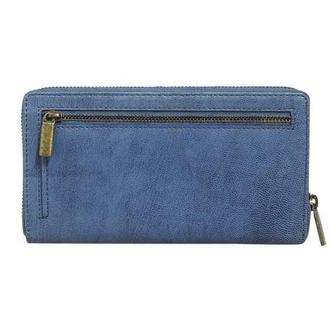 Leather Wallet Tabitha Denim Blue Picture 3 regular from Cadelle Leather