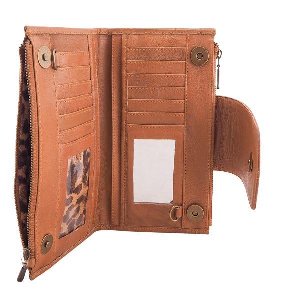 Leather Wallet Prato Convertible/Crossbody Cognac picture 4 regular from Cadelle Leather