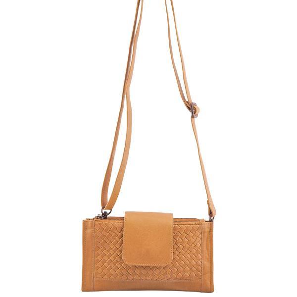Leather Wallet Prato Convertible/Crossbody Camel picture 3 regular from Cadelle Leather