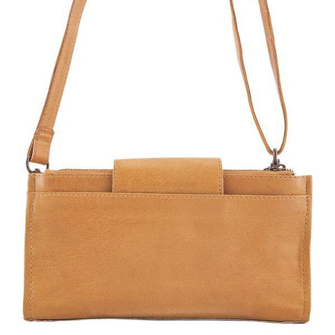 Leather Wallet Prato Convertible/Crossbody Camel picture 6 regular from Cadelle Leather