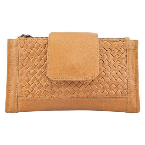 Leather Wallet Prato Convertible/Crossbody Camel picture 4 regular from Cadelle Leather