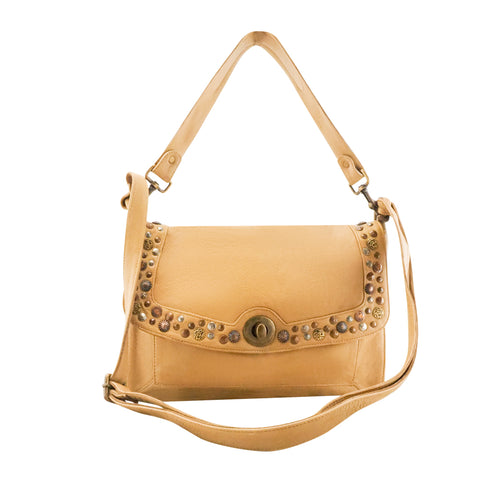 Leather Crossbody Bag Jenni Camel Picture 1 regular from Cadelle Leather