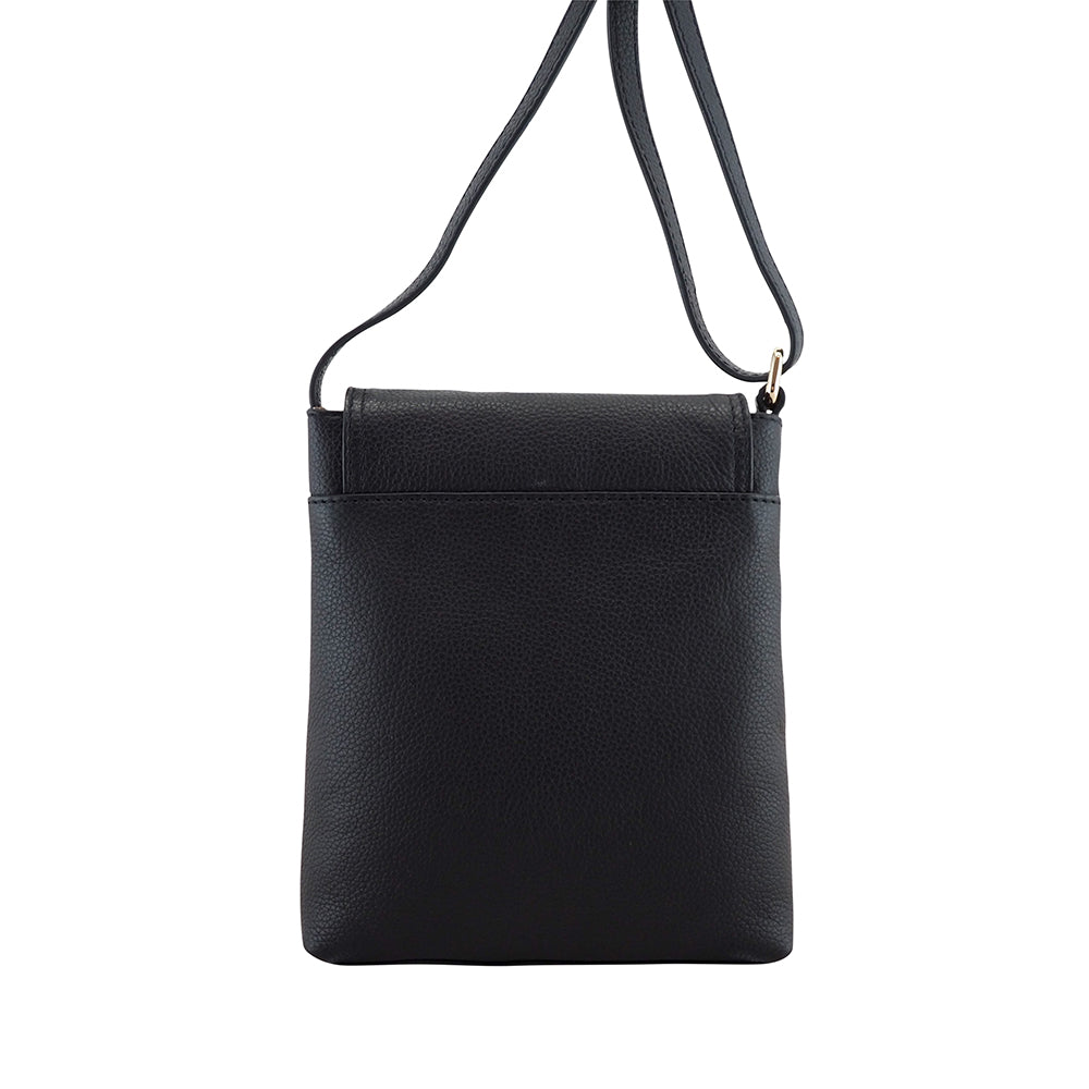 Felicity Crossbody | Black-CadelleLeather