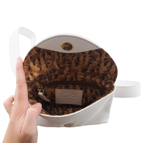 Bettina Bum Bag | White