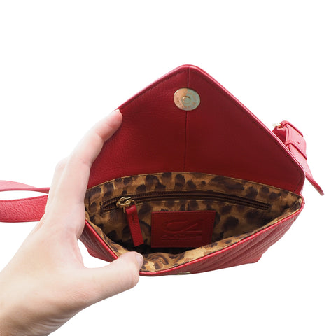 Jenna Bum Bag | Red
