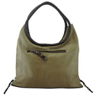 Cynthia Hobo | Olive/Leopard-CadelleLeather