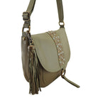 Renee Satchel | Olive-Handbags-CadelleLeather