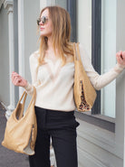 Cynthia Hobo | Camel/Honey-CadelleLeather