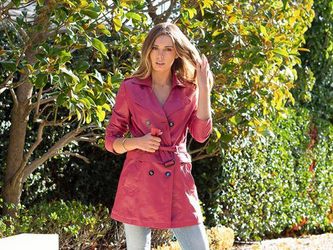 Leather Jacket Kerry Anne Hot Pink Picture 2 regular from Cadelle Leather