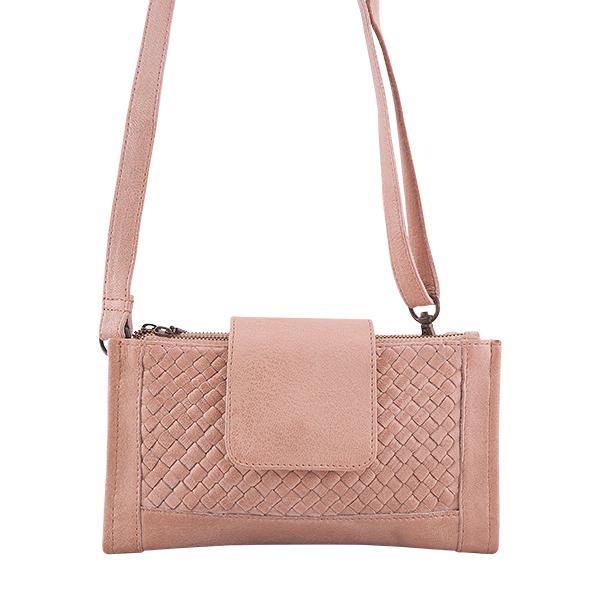 Leather Wallet Prato Convertible/Crossbody Misty Rose picture 4 regular from Cadelle Leather