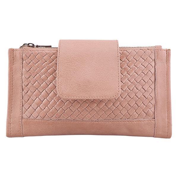 Leather Wallet Prato Convertible/Crossbody Misty Rose picture 7 regular from Cadelle Leather