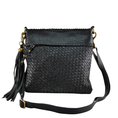Tuscany Crossbody | Black-CadelleLeather
