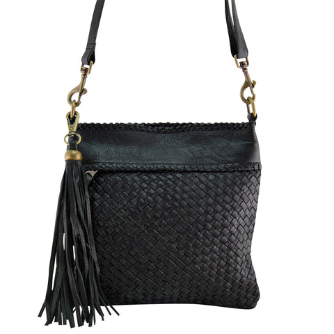 Tuscany Crossbody | Black-CadelleLeather