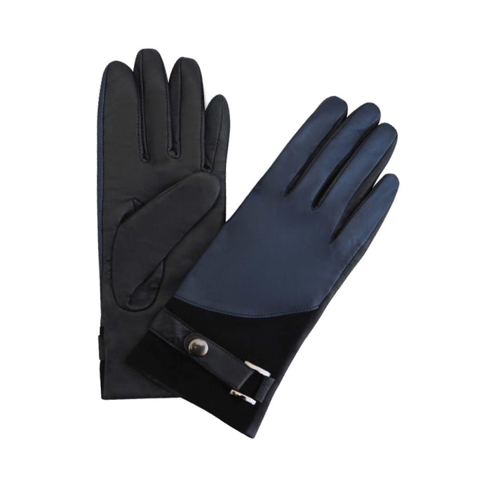 Leather Glove Two Tone Black/Navy Picture 1 regular from Cadelle Leather