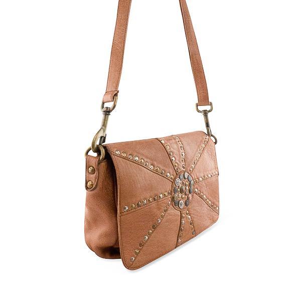 Leather Handbag Delfina Crossbody Bag Cognac Picture 3 regular from Cadelle Leather