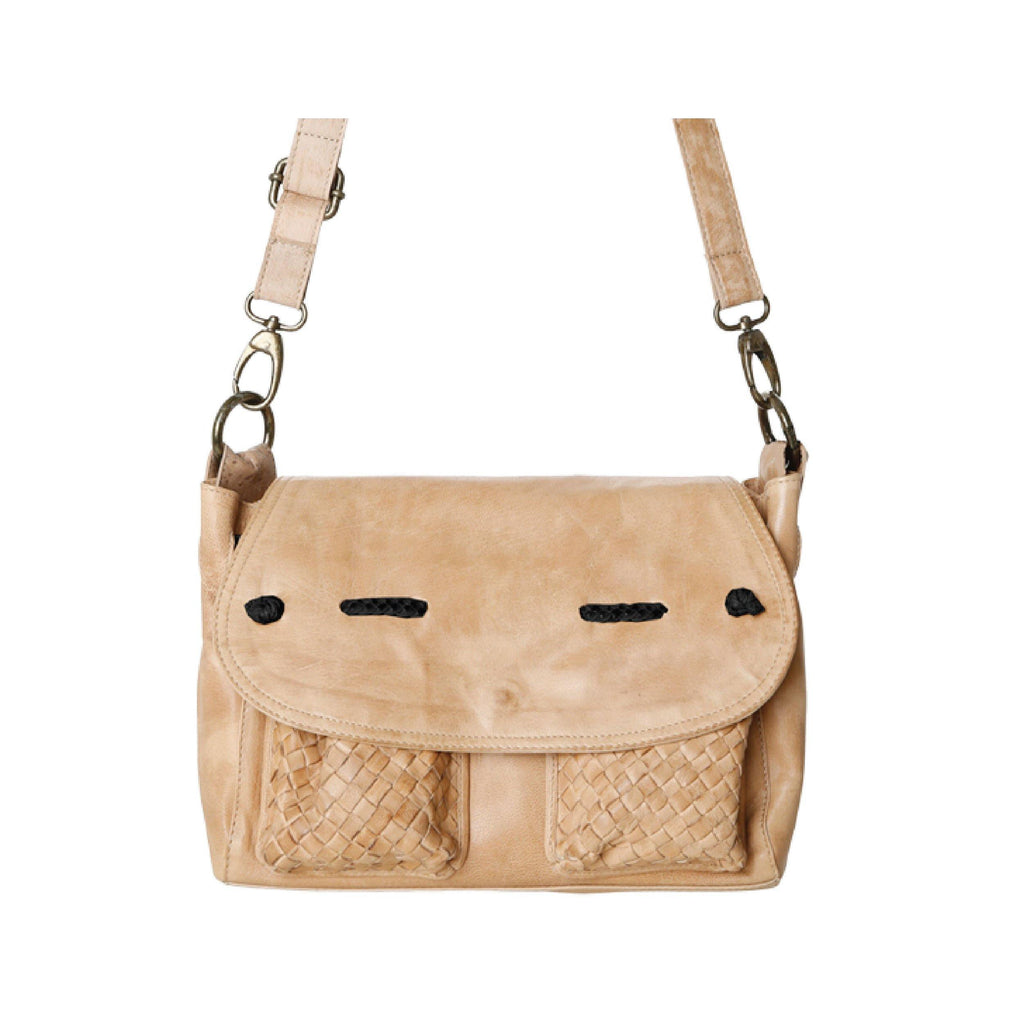 Leather Bag Mini Charlie Camel/Black Picture 1 Regular from Cadelle Leather