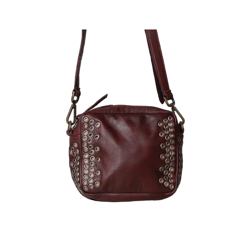 Leather Bag Trinity Mini Crossbody Plum Picture 1 regular from Cadelle Leather