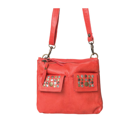 Leather Bag Turin Mini Crossbody Red Picture 1 regular from Cadelle Leather
